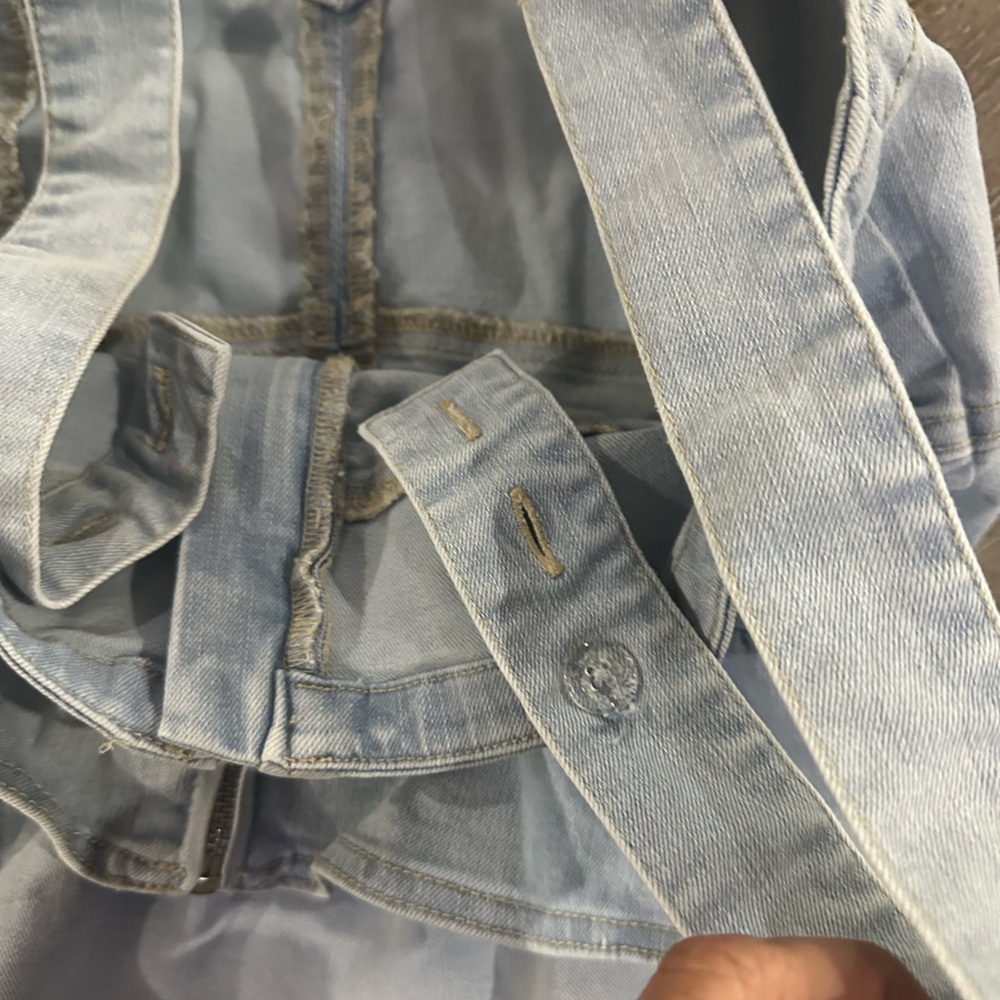 Jessica Simpson Light Blue Denim Top - Picture 7 of 12